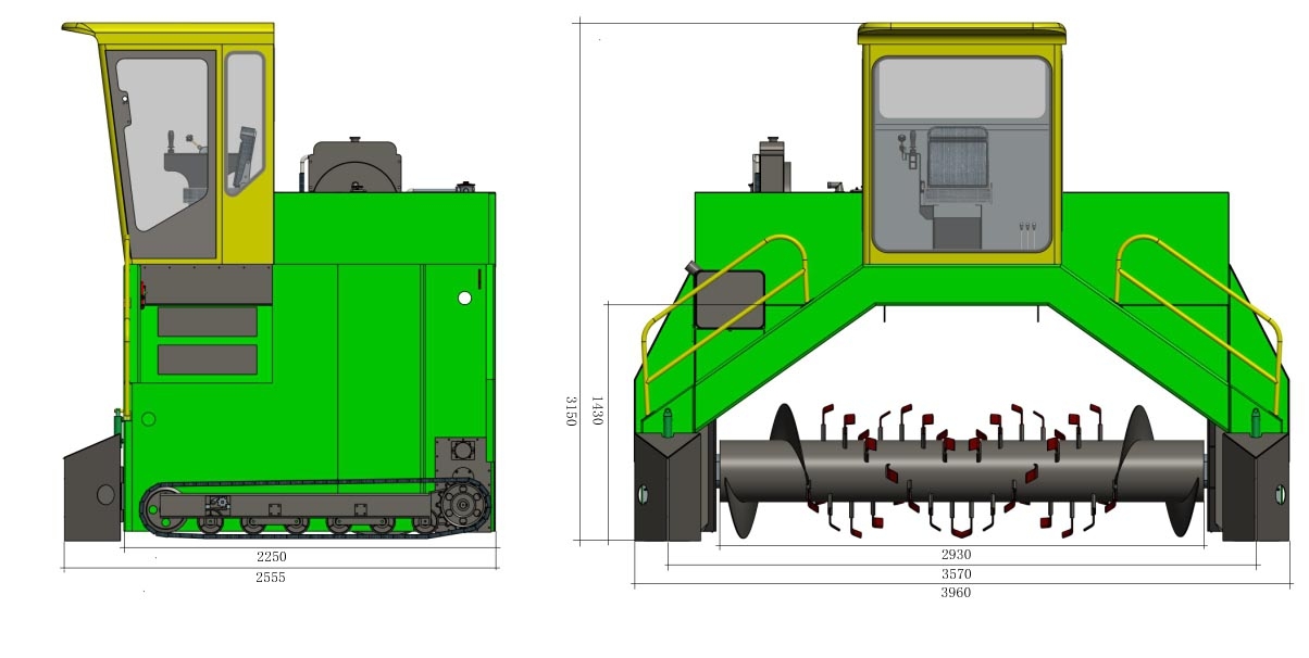 compost turner M3000