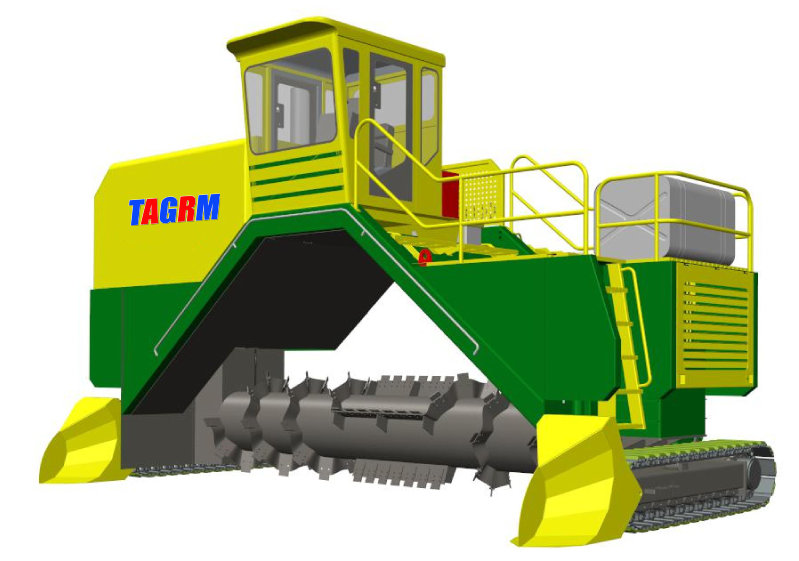 TAGRM M4800 organic compost turner