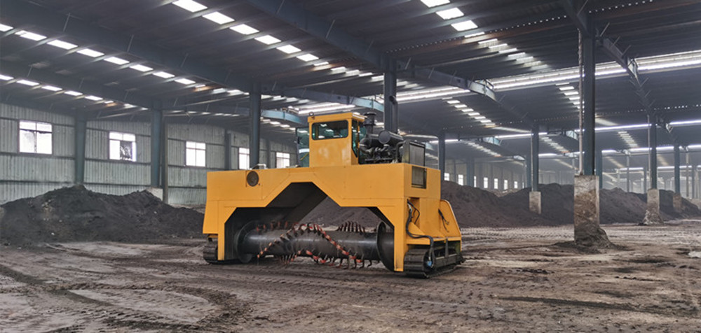 crawler compost turner windrow application reference