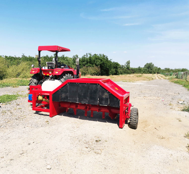 tractor pulled windrow turner